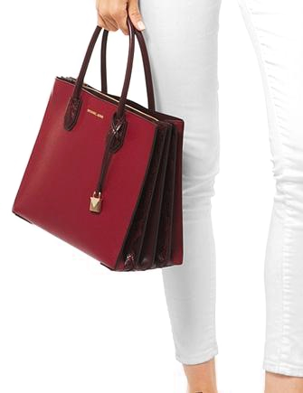 michael kors accordion satchel