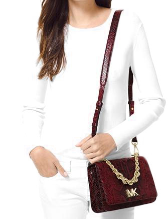 michael kors mott chain shoulder bag