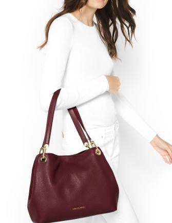 michael kors pebble leather tote