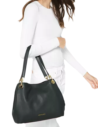 michael kors leather totes