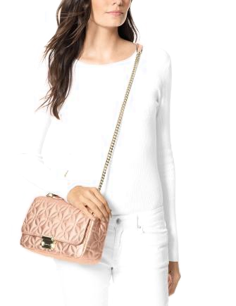mk sloan quilted clutch