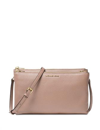 adele double zip crossbody michael kors