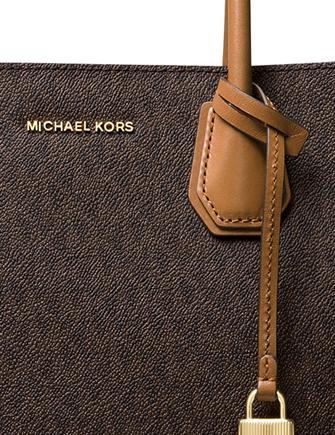 michael kors large tote brown