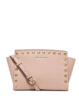 michael kors selma studded messenger