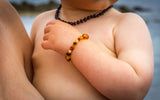 amber teething bracelet multicolour