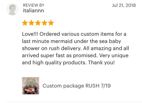 review for republic of party custom orders