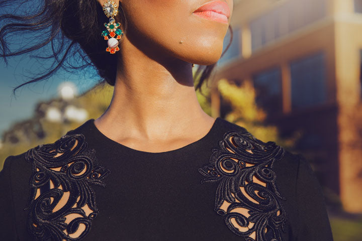 J.Crew-Earrings-French-Connection-Dress