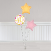 40th Pink and Gold Dots Bunch