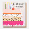 Caroline Gardner Cake On Stand Birthday Wishes Card