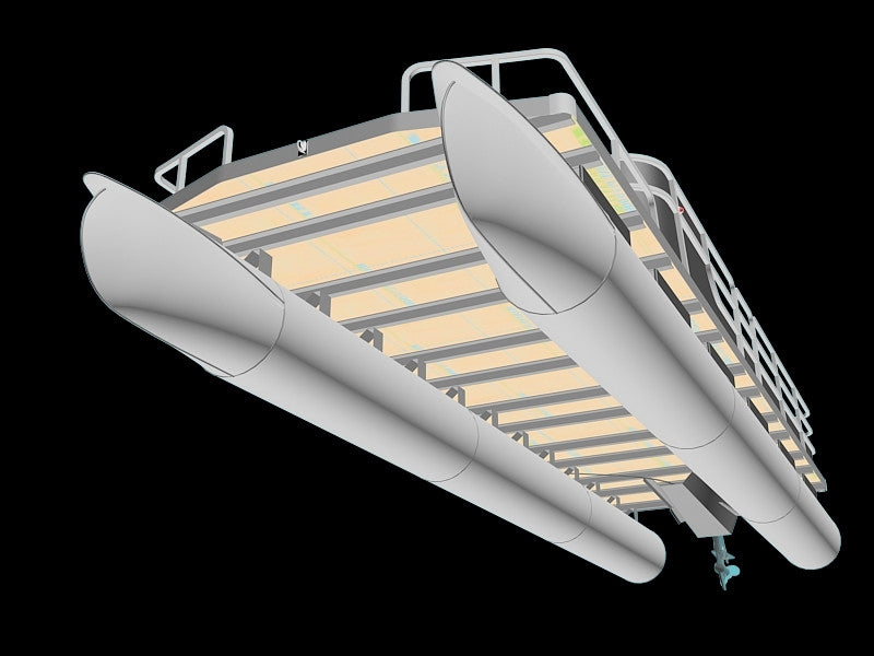 The 3 Basic Shapes Of Pontoons Designs Their Pros Cons Pontoon Depot