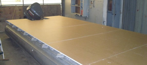 Pontoon Boat Decks Composites Aluminum Or Wood Pontoon Depot