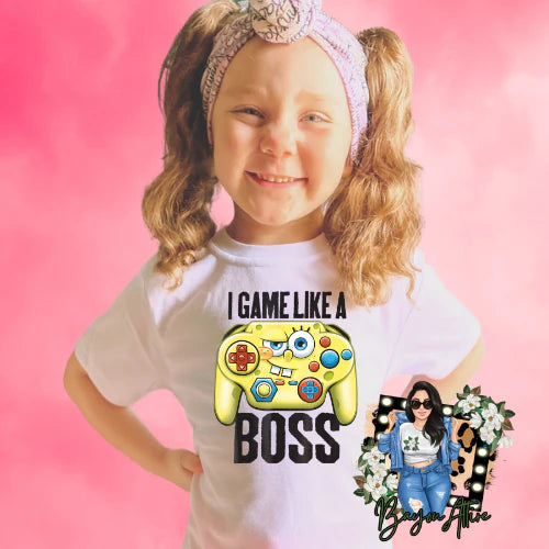 CHARACTERS: SPONGEBOB I GAME LIKE A BOSS