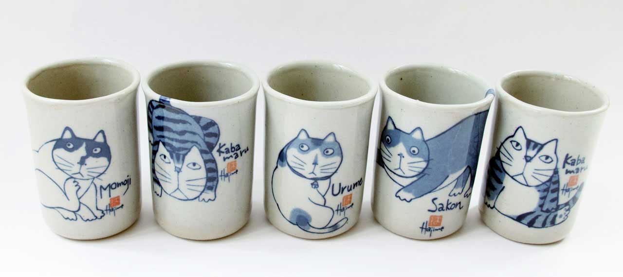 Hajime Okamoto: The Kabamaru Tea Cup Set