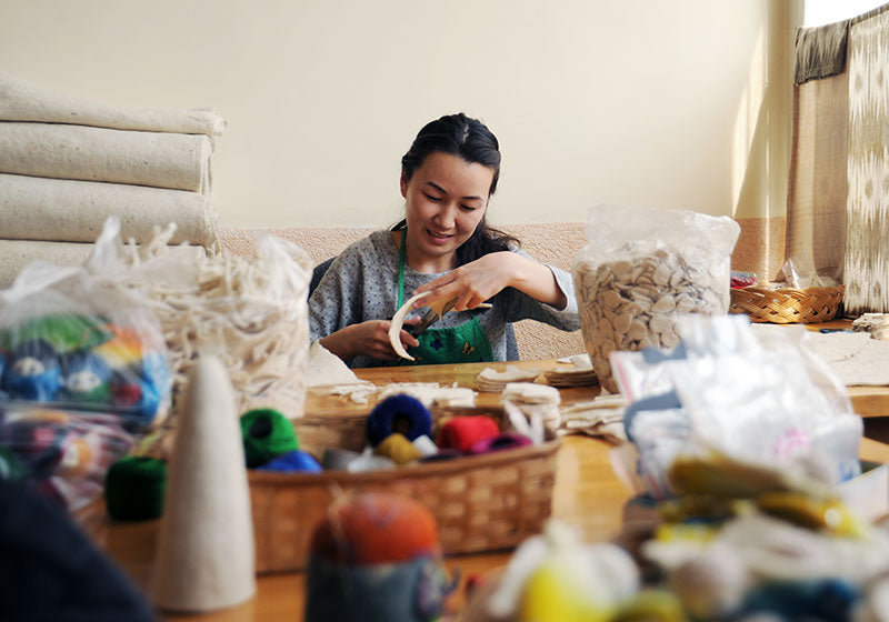 Craftspring artisans in Kyrgyzstan