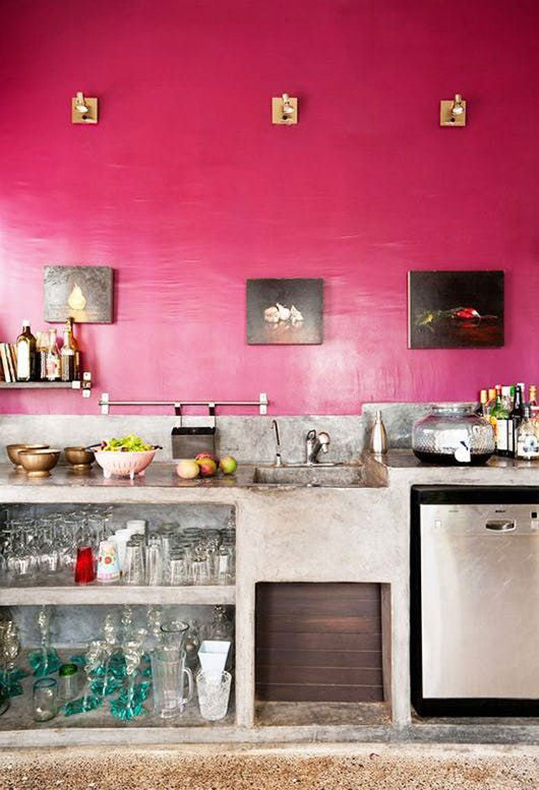 pink is the new neutral, as proven by these 8 rooms. / minzuu blog