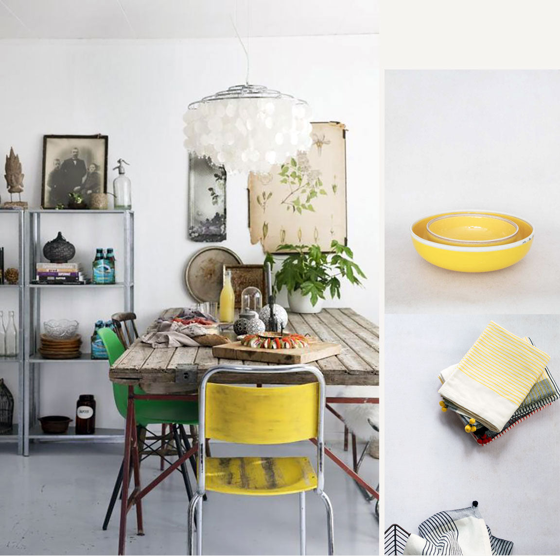 Like the Summer Sun: Yellow in Interiors