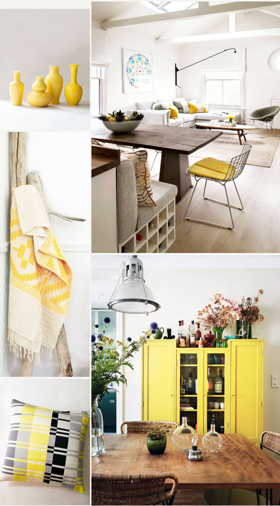 Like the Summer Sun: Yellow in Interiors
