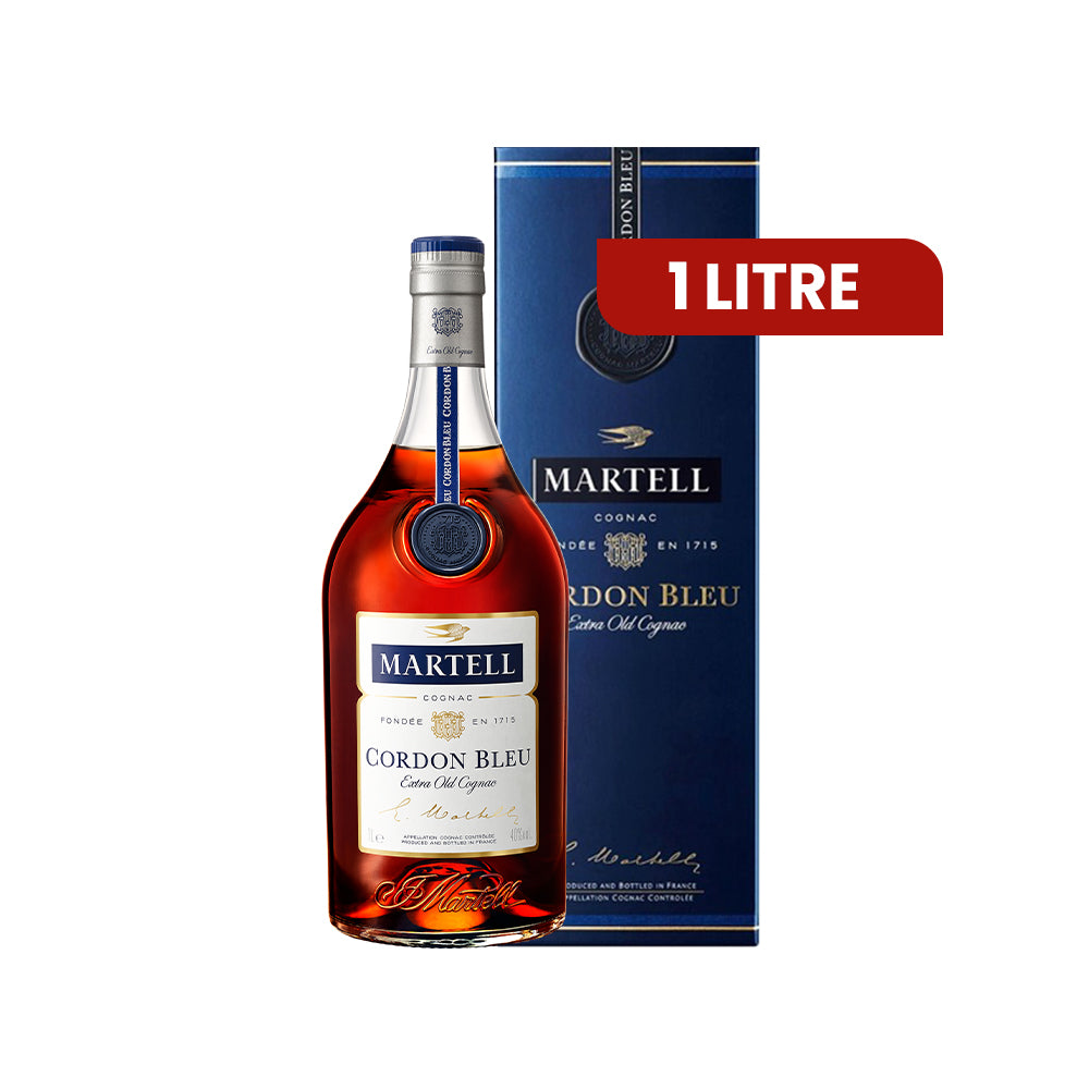 MARTELL Cordon Bleu 1L with Box / Cognac / 1000ml