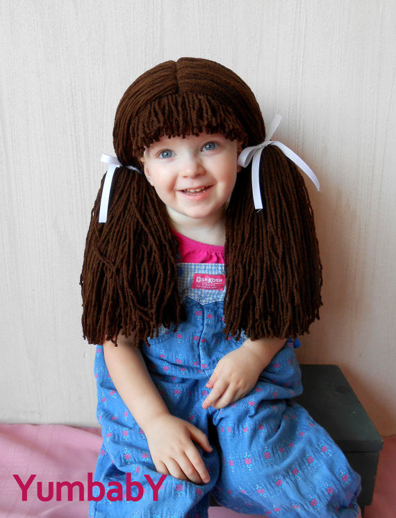 Cabbage Patch Inspired Hat Baby Halloween Photo Prop 