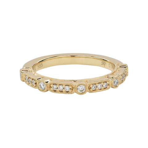Thin Diamond Bar Necklace