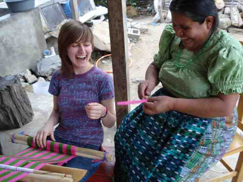 Learning Backstrap Weaving in Guatemala