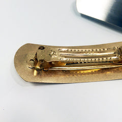 Sleek, modern, minimalistic hair barrette french barrette GOLD soldout.