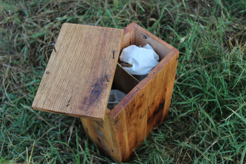 Whiskey Box Ceremony Wedding