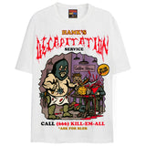 KILL-EM-ALL T-Shirts DTG Small White 