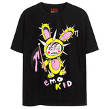 EMO KID T-Shirts DTG Small Black 