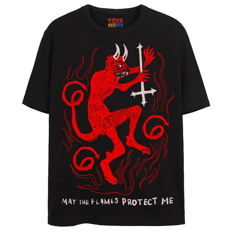 PROTECT ME T-Shirts DTG Small Black 