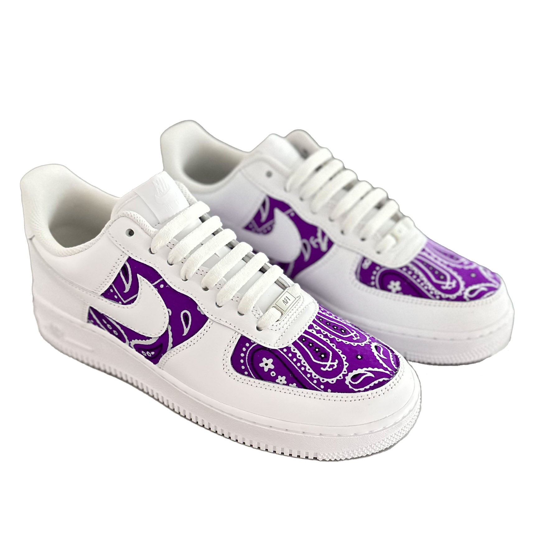 purple bandana air force 1