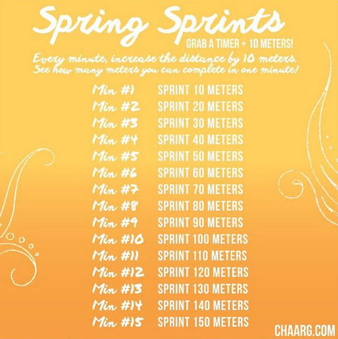 Sprint workout plan by JOLYN swimwear