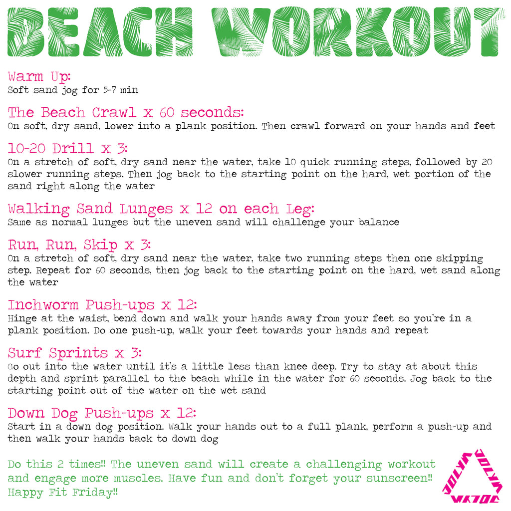 JOLYN beach workout program
