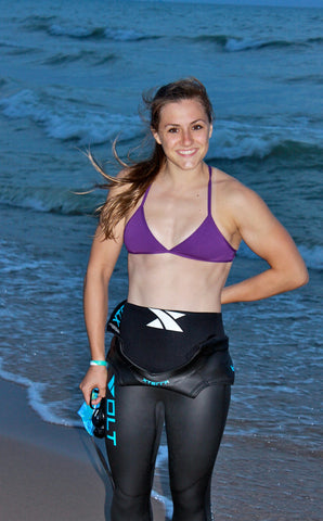 Brittany Fozkos in a JOLYN swimsuit
