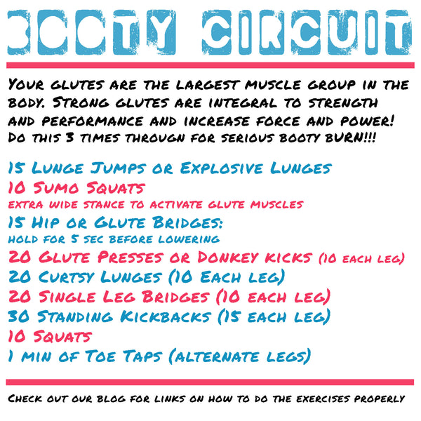 JOLYNS Booty circuit workout training program