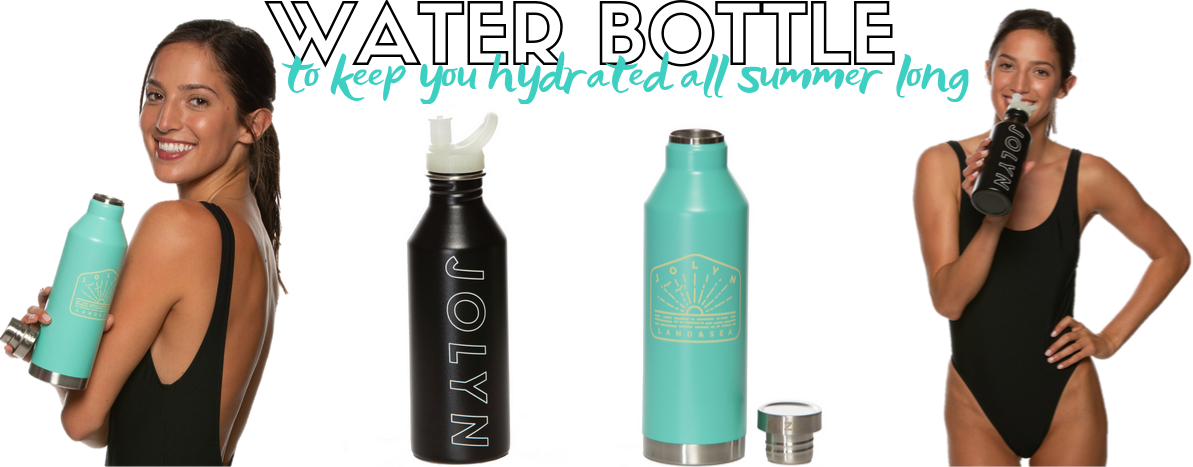 Jolyn Australia swimwear blog 10 summer essentials water bottle