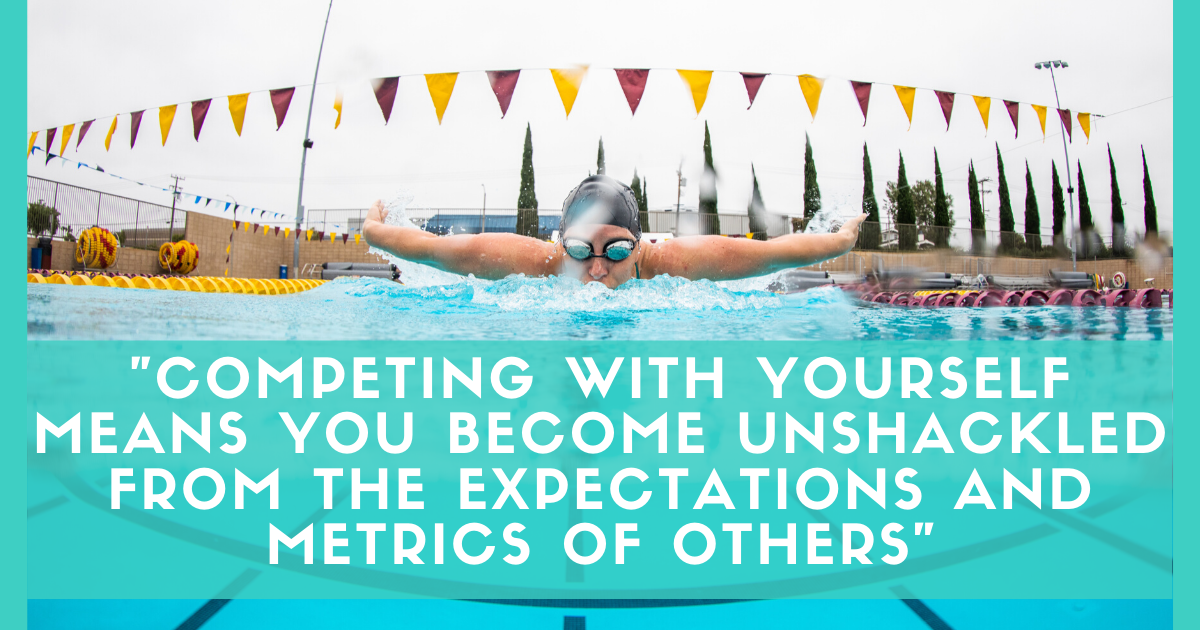 Jolyn Australia SWIMWEAR BLOG WHY YOU SHOULD BE FOCUSED ON COMPETING WITH YOURSELF swimming