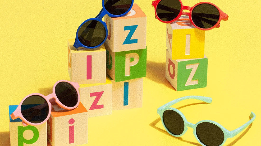 Solbrille - Sun Baby, Pastel Pink - IZIPIZI