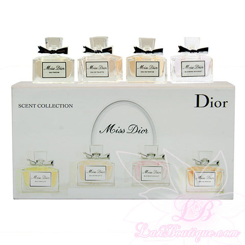 dior fragrance mini set