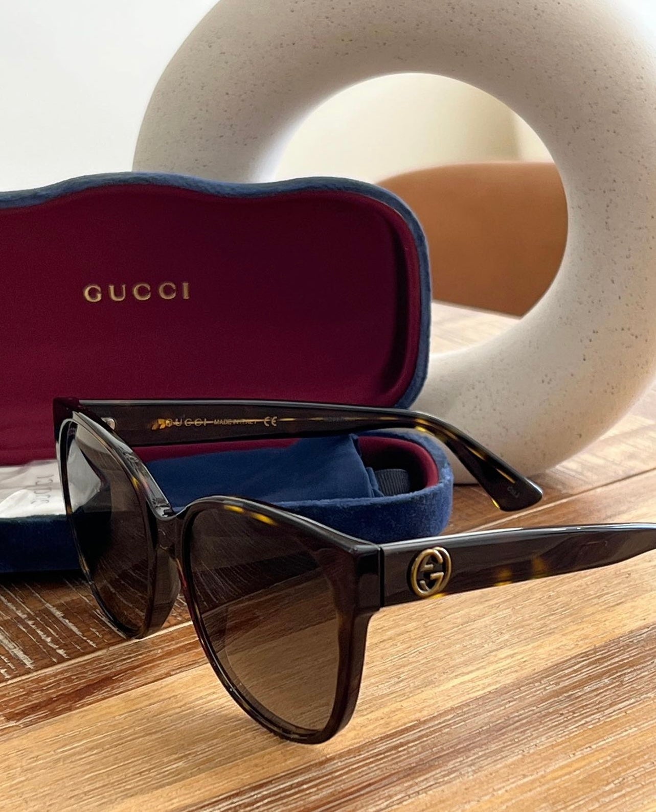 GUCCI Ladies Sunglasses piecesfactory