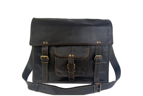 Black Leather Briefcase