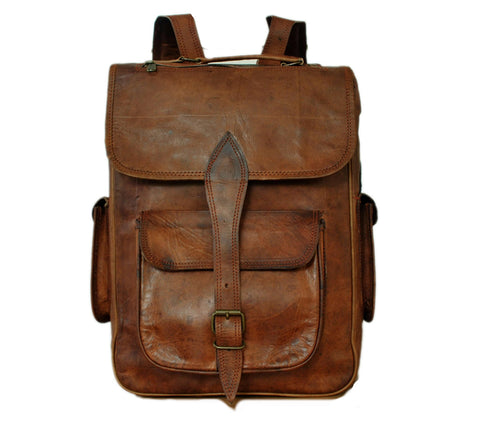 Small Leather Backpack