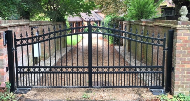 Wrought Iron Estate Gates