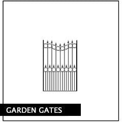 Metal Garden Gates. Handcrafted in the UK to any width or height. Huge range of designs available online to choose from.