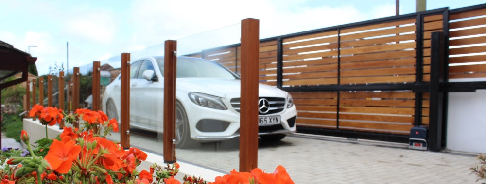 Sliding Gates - The Kingston in Western Red Cedar