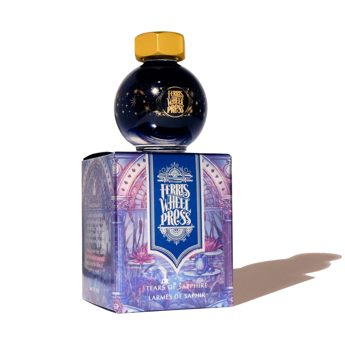 Tears of Sapphire | Fountain Pen Ink | FerriTales | Down the Rabbit Hole