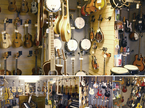 Omega Music Display Instruments