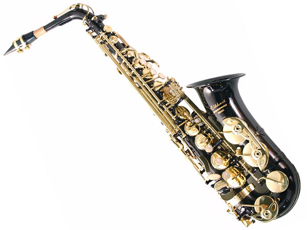 Elkhart Black Lacquer 100ASBK Alto Saxophone