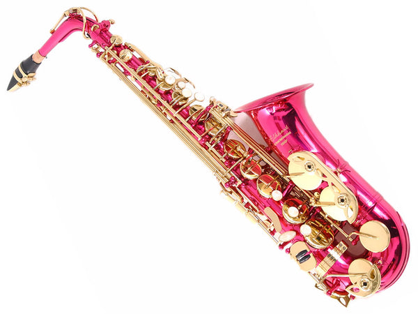 Elkhart Pink Lacquer 100ASP Alto Saxophone