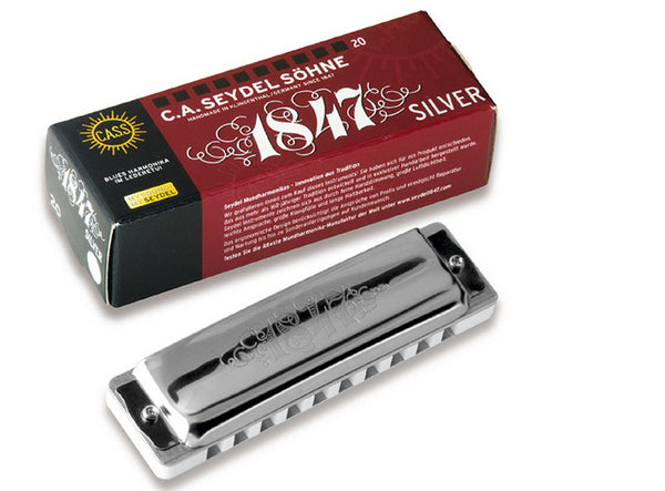 Seydel 1847 Silver Blues Harmonica - Various Keys